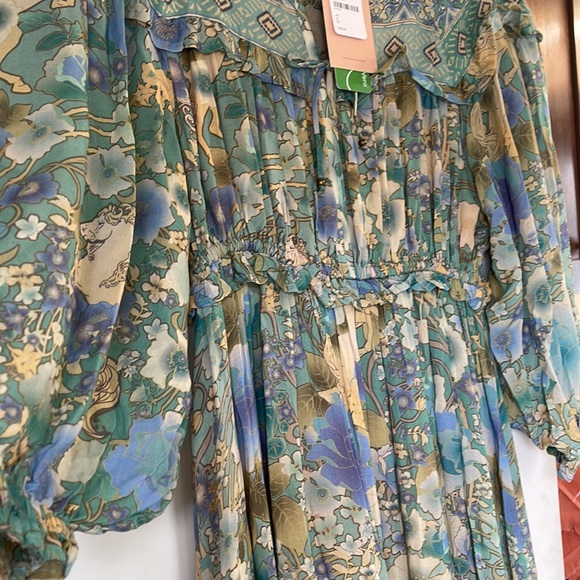 Spell Fp turquoise amethyst gown L - Picture 7 of 13